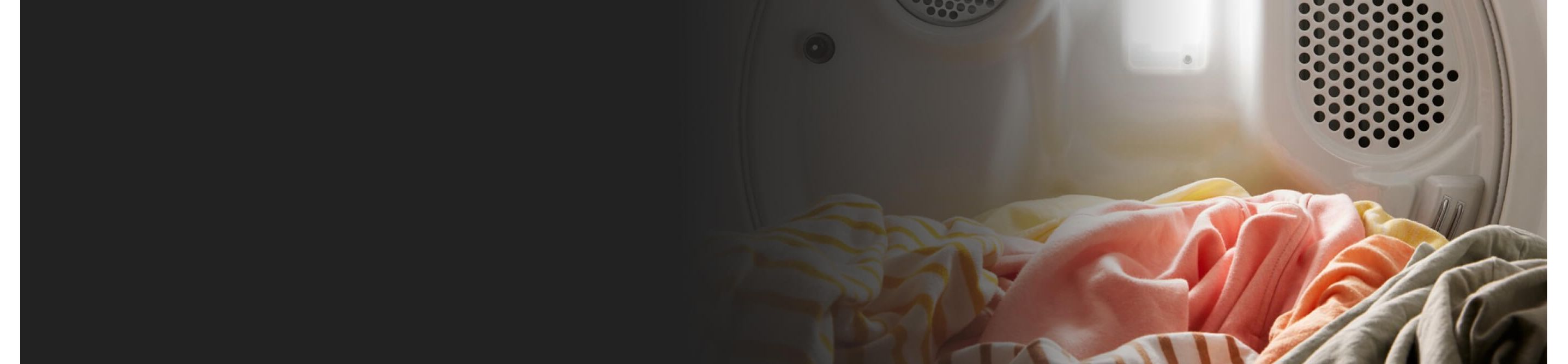 Clothes in a dryer
