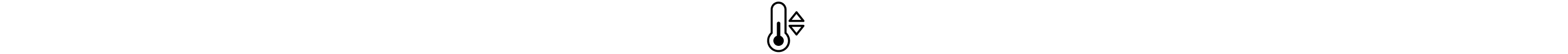 A thermometer icon