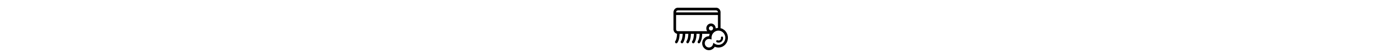 Cleaning brush with suds icon.