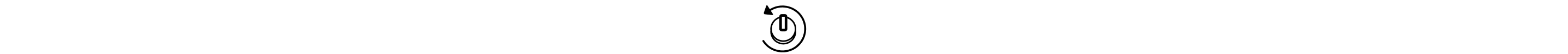Knob with rotating arrow icon