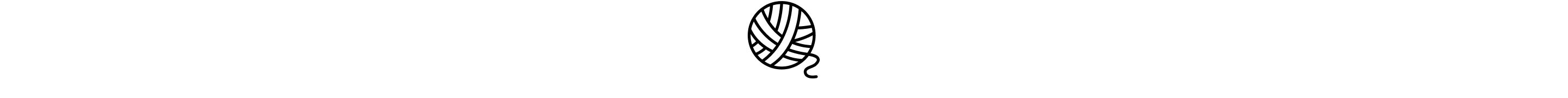 A yarn ball icon