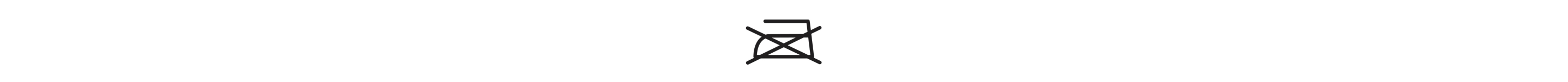 Do not iron icon