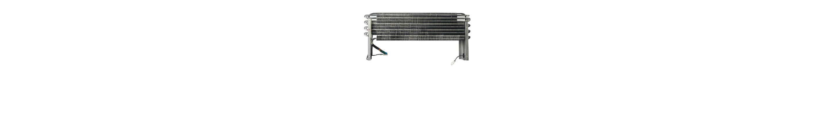 Refrigerator evaporator coils.