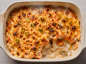 A steamy rice dish