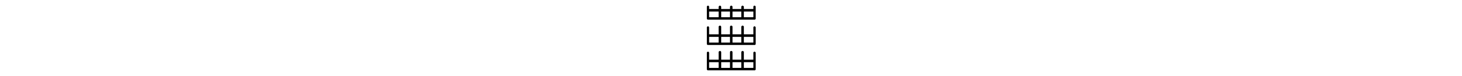 Third-rack dishwasher icon