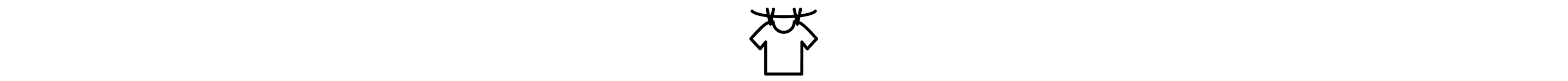 Shirt on clothesline icon
